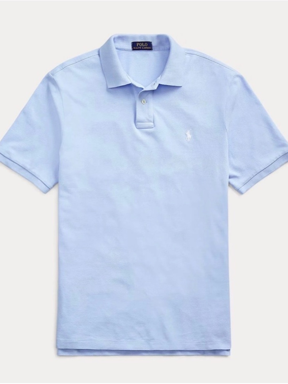 Polo by Ralph Lauren Light Blue Short Sleeve Polo Shirt